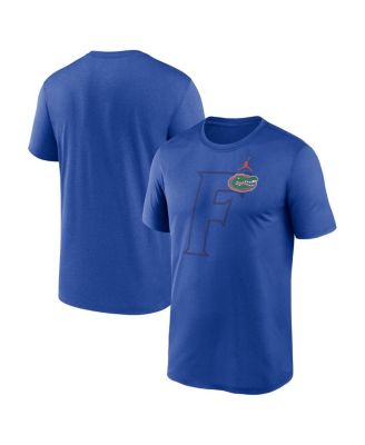 Jordan - Men's Royal Florida Gators Campus Shadow Legend Performance T-shirt