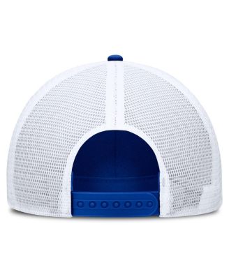 Men's Royal/White Duke Blue Devils 2025 On-Field Rise Engineered Trucker Adjustable Hat