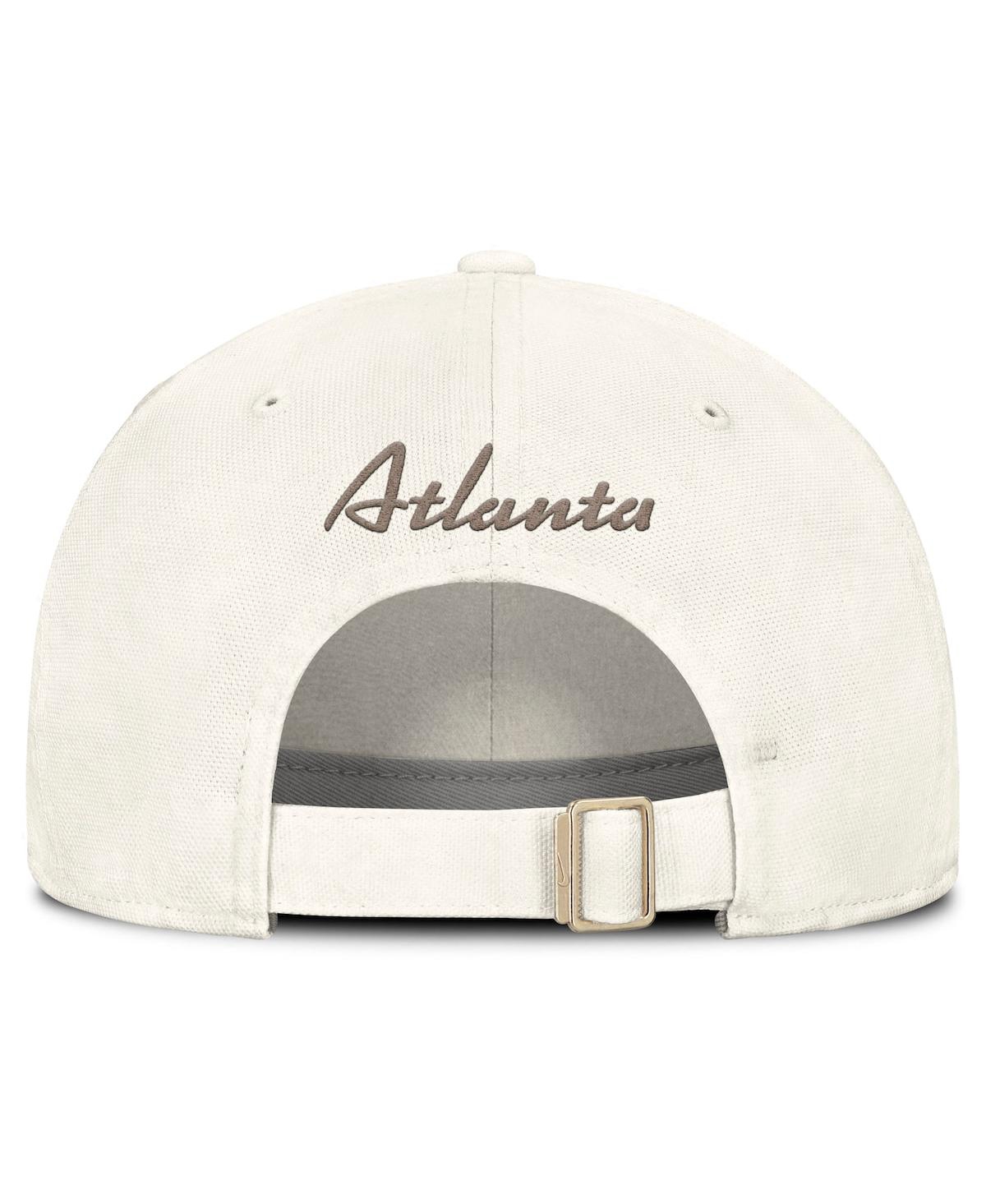 Nike Atlanta Braves Club  Men's Mlb Adjustable Hat In Gray