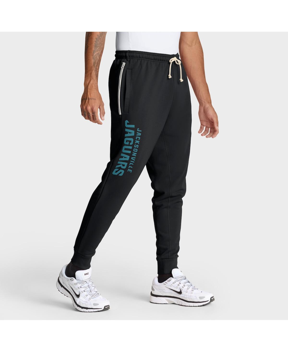 Nike Men's Black Jacksonville Jaguars Sideline Standard Issue Ground Game Dri-fit Taper Pants