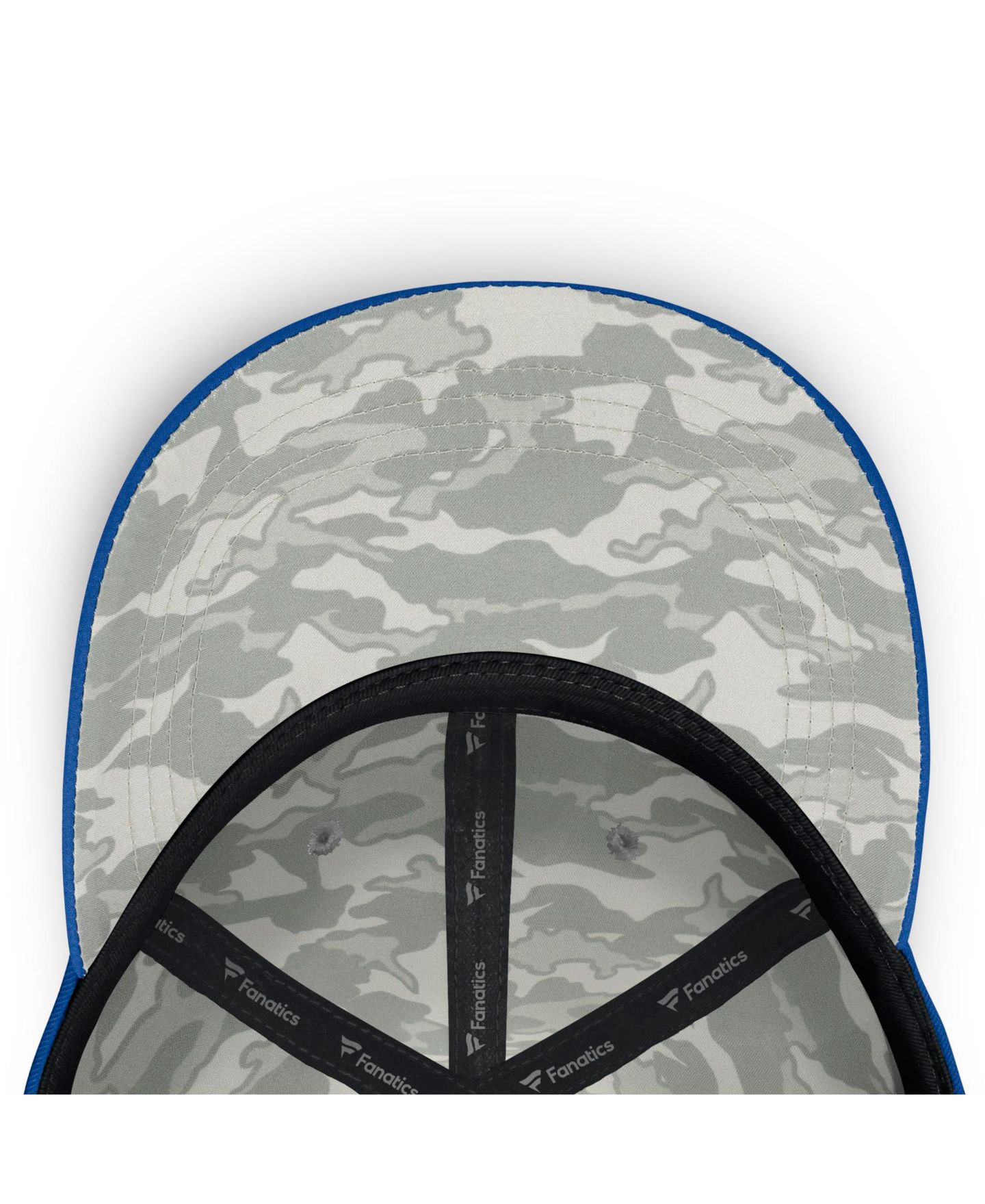 Мужская кепка Fanatics Blue New York Rangers Homage Adjustable Hat — фото 5