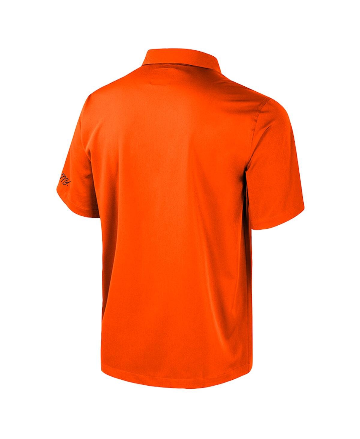 Colosseum Men's Orange Syracuse Orange Strike Bowling Button-up Shirt In Orange