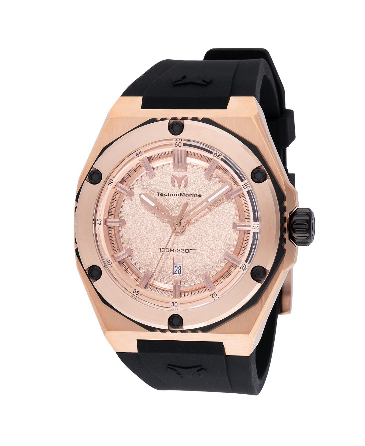 Мужские часы TM-416065 с КОРАЛЛОВЫМ кварцем и циферблатом из розового золота, бренд