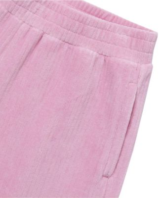Girls Corduroy Wide Leg Knit Pants
