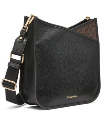 Lyla Signature-Blocked Adjustable Crossbody with Web Strap