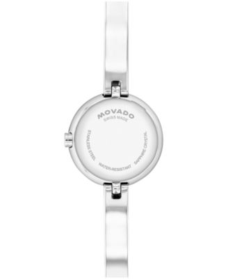 Women's Museum Bangle Round Swiss Quartz Stainless Steel Watch, 21.50mm