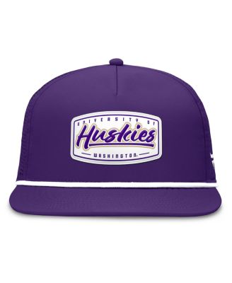 Men's Purple Washington Huskies Expedition Rope Adjustable Hat