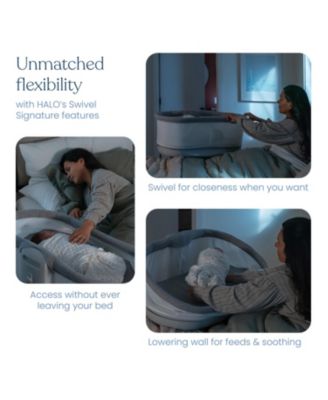 Baby BassiNest 3.0 Connected AutoSoothe Smart Swivel Sleeper