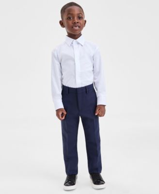 Toddler and Little Boys' Flat Front Pants
