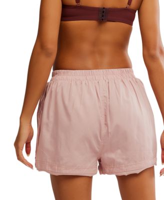 Women's Day to Day Solid Boxer Shorts