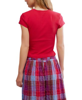 Women's Wait a Minute Baby Cap Sleeve T-Shirt