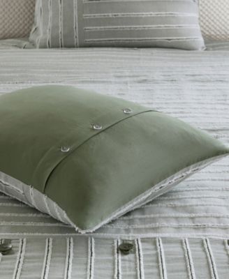 Essence Clipped Jacquard 9-Pc.Comforter Set, Queen