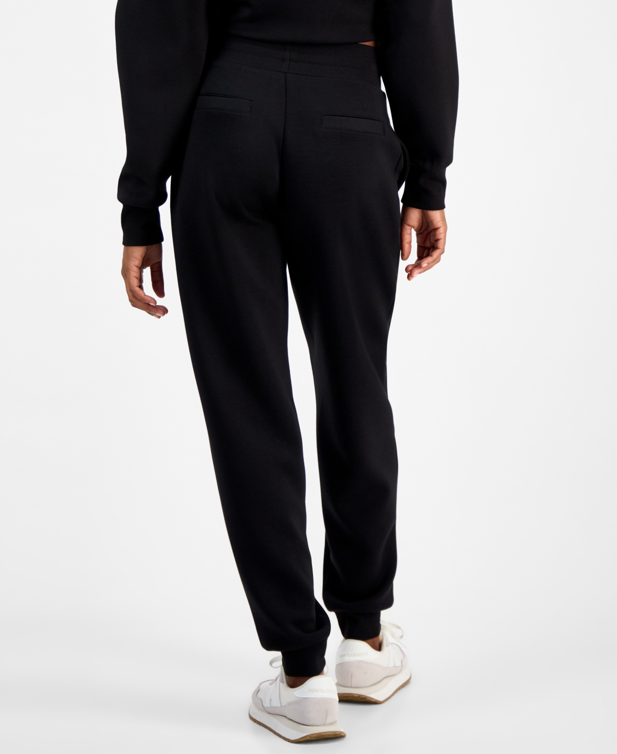 And Now This Women's Scuba Jogger Sweatpants, Macy's Exclusive In Black