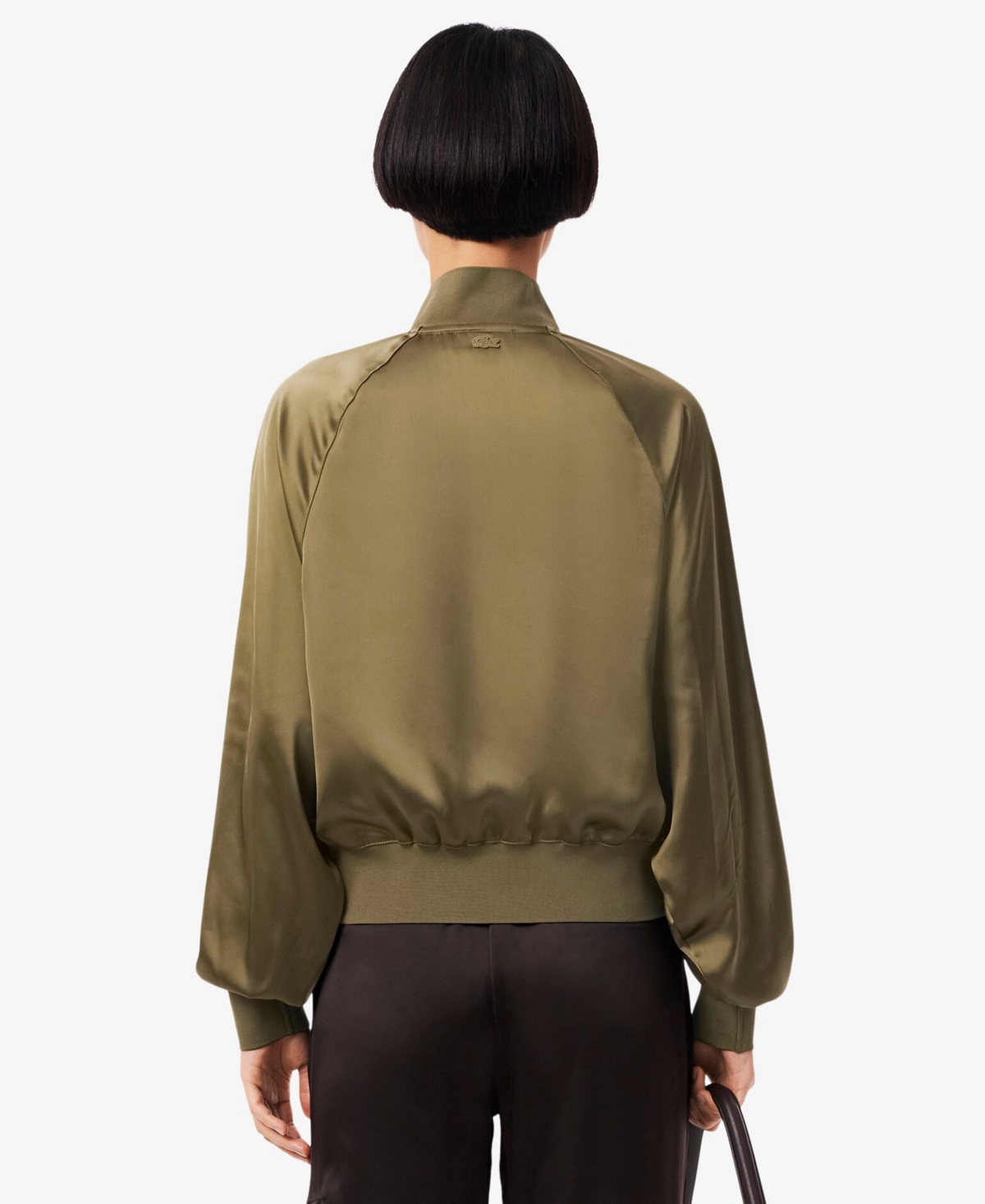 Lacoste Usa Women's Long Sleeves Bomber Jacket