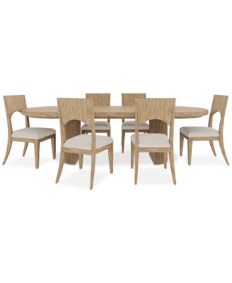 Frandlyn 7pc Dining Set (Table + 6 Side Chairs)