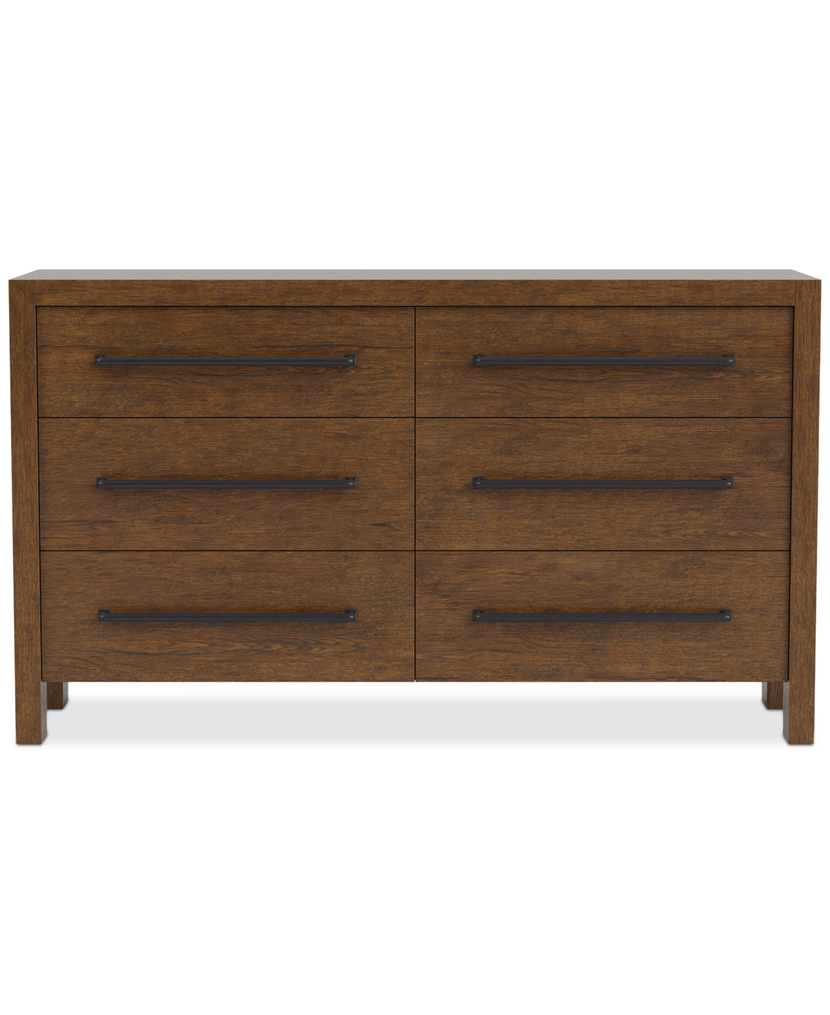 Macy's Davie Cracked Oak Dresser In Brown