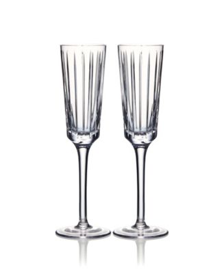 Marquis by Waterford Herald Flute Glasses, Set of 2, Macy's Exclusive - Macy's