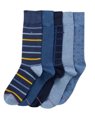 Men's Dress Crew Socks, 5-Pack
