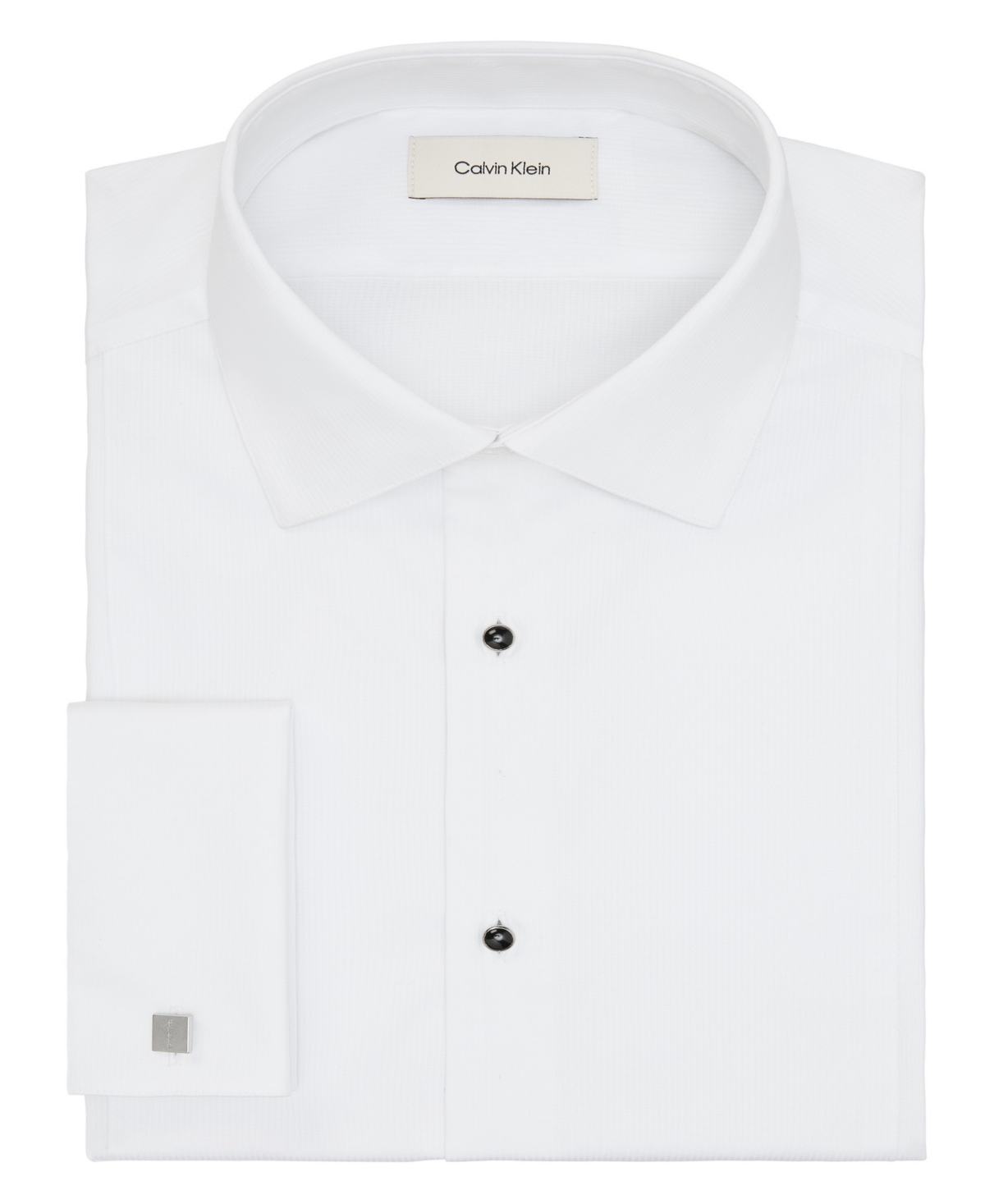 Calvin Klein Men's Slim Fit Dress Shirt In White