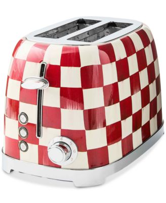 MacKenzie-Childs - Cherry Check 2-Slice Toaster