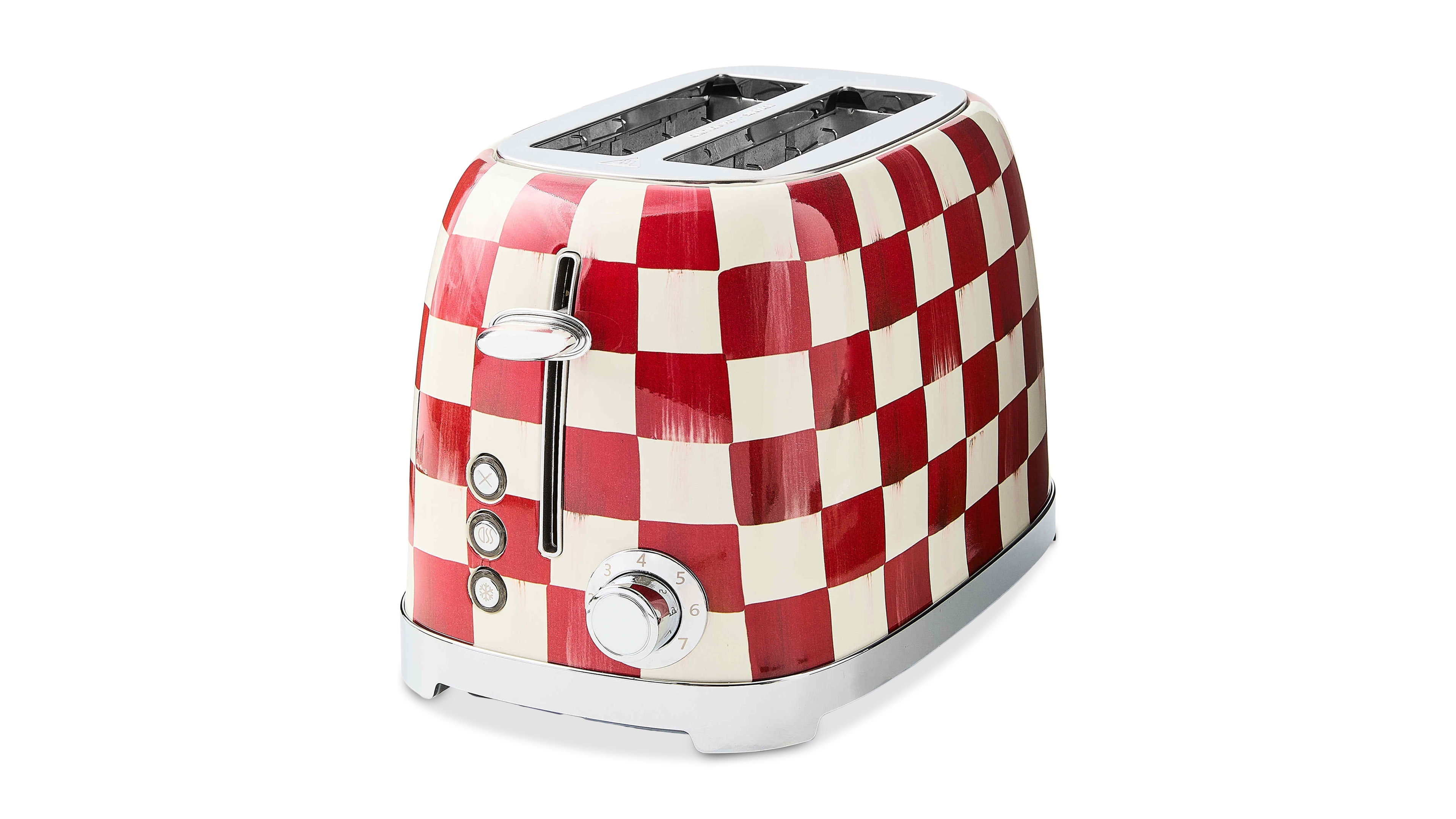 MacKenzie-Childs Cherry Check 2-Slice Toaster