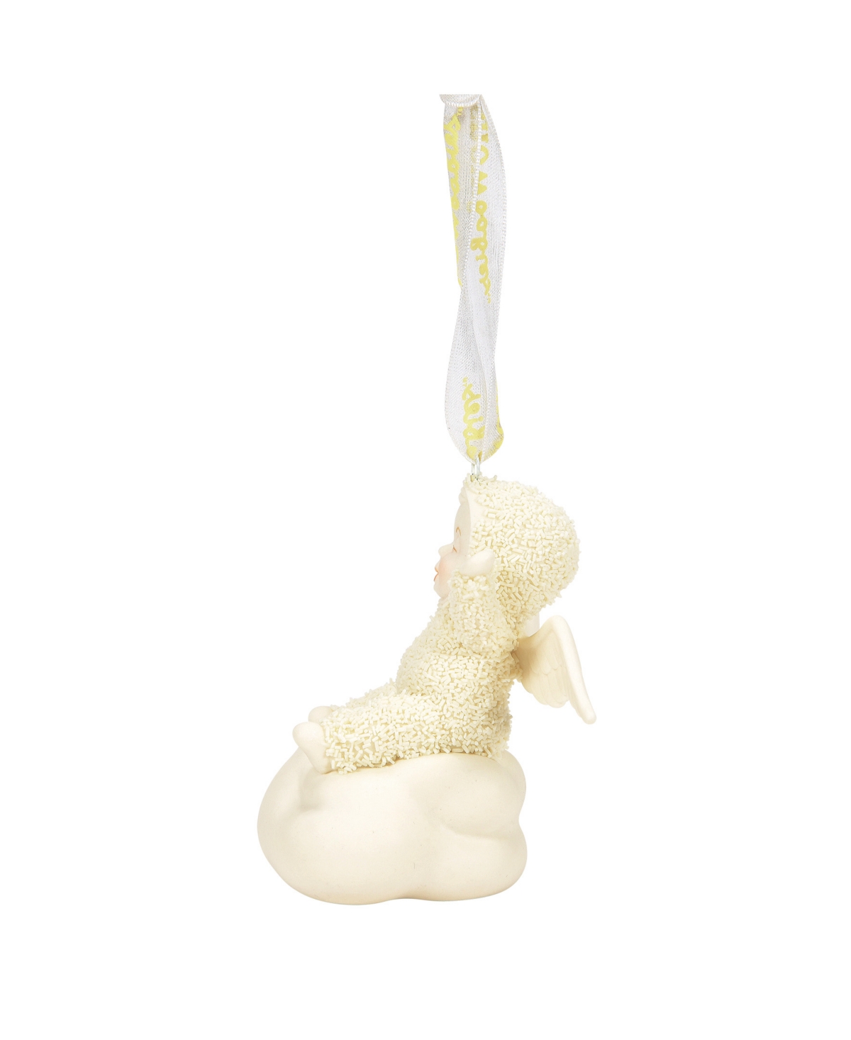 Department Five Snowbabies Playing In The Clouds Ornament In White