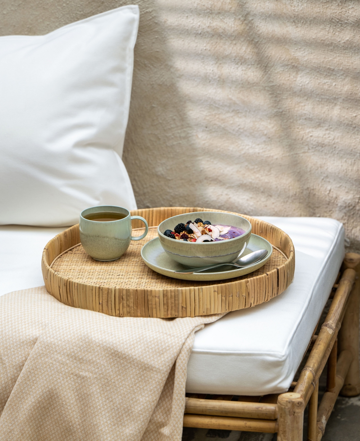 Villeroy & Boch Perlemor Small Mug In Green