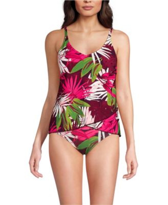 Women's Tulip Hem Tankini Top