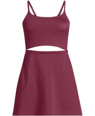 Women's Tugless Monokini Swim Dress Swimsuit