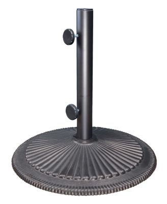  50lb Round Cast Iron Patio Umbrella Base