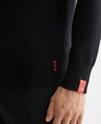 Men's Solid Crewneck Sweater