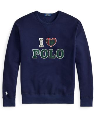 Men's RL Fleece I Heart Polo Sweatshirt