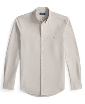 Men's Classic-Fit Gingham Oxford Shirt