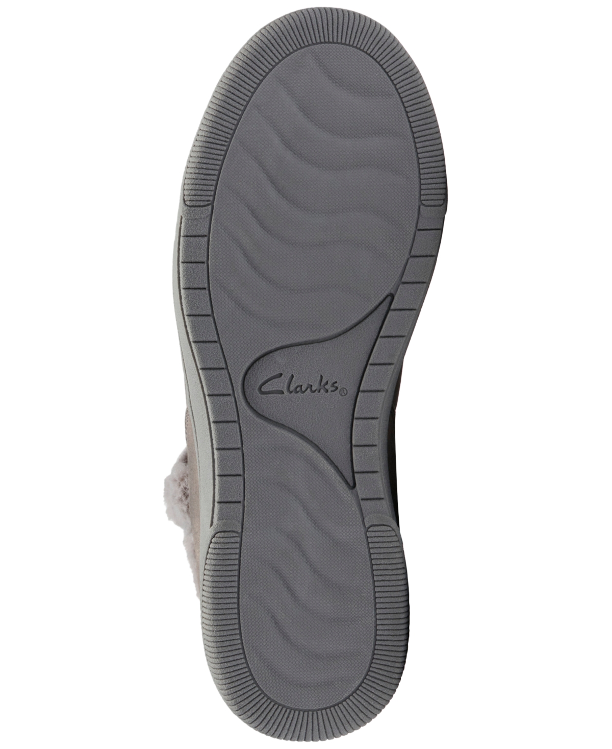 Clarks Breeze Fur In Gray