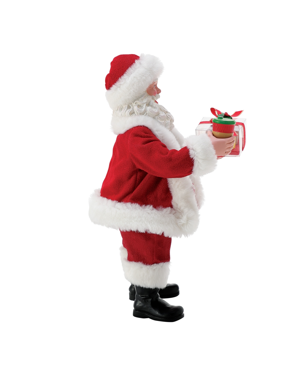 Department Five Possible Dream Santa Coffee Break Figurine In Multi
