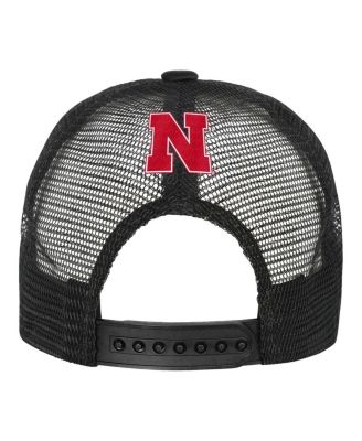 Big Boys and Girls Scarlet/Cream Nebraska Huskers Modern Fan Trucker Adjustable Hat