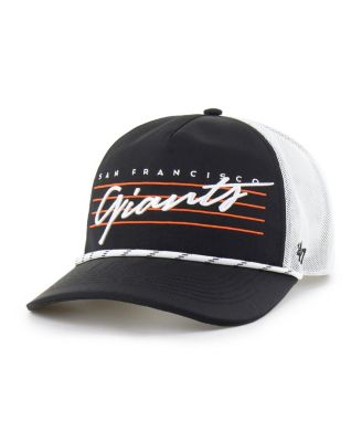 '47 Brand - Men's Black San Francisco Giants Brrr Downburst Mesh Hitch Adjustable Hat