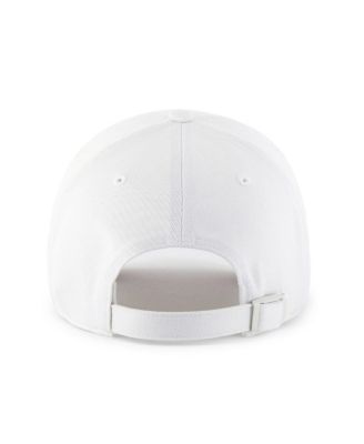 Men's White Boston Red Sox Foundational Pinch Offside Adjustable Hat