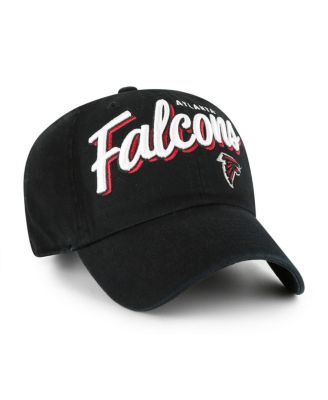 Women's Black Atlanta Falcons Ariana Clean Up Adjustable Hat