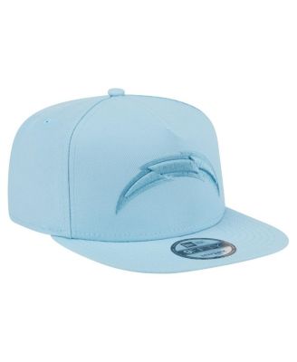 Men's Light Blue Los Angeles Chargers Color Pack A-Frame 9FIFTY Snapback Hat