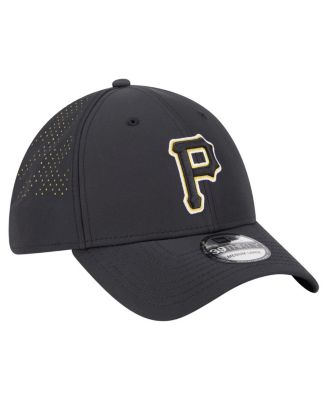 Men's Black Pittsburgh Pirates Night 39THIRTY Flex Hat