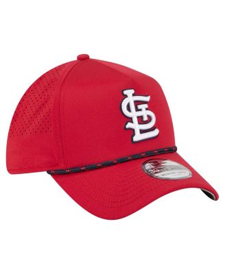 Men's Red St. Louis Cardinals 39THIRTY A-Frame Perforated Flex Hat