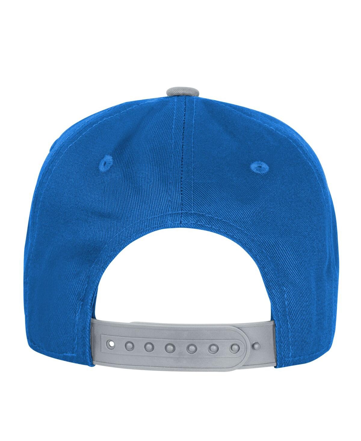 Outerstuff Big Boys And Girls Blue Detroit Lions True Retro Adjustable Hat In Blue