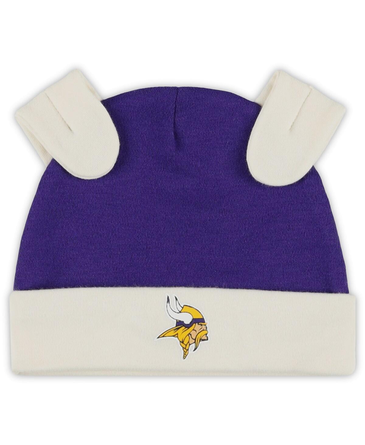 Outerstuff Baby Boys And Girls 3-piece Minnesota Vikings Little Champ Set In Multi