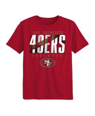 Preschool Scarlet San Francisco 49ers Posterize T-Shirt