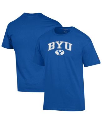 Champion - Men's Royal BYU Cougars Arched Logo T-Shirt