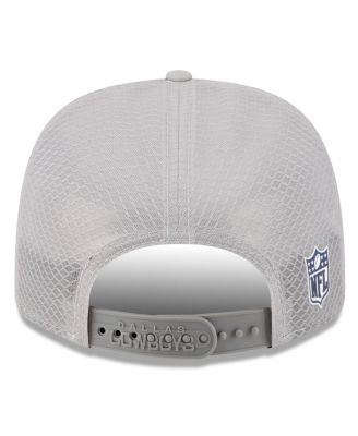 Men's Gray Dallas Cowboys 2025 Sideline 9SEVENTY Trucker Adjustable Hat