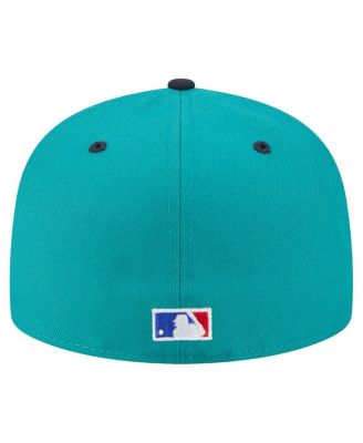 Men's Ken Griffey Jr. Aqua Seattle Mariners 59FIFTY Fitted Hat