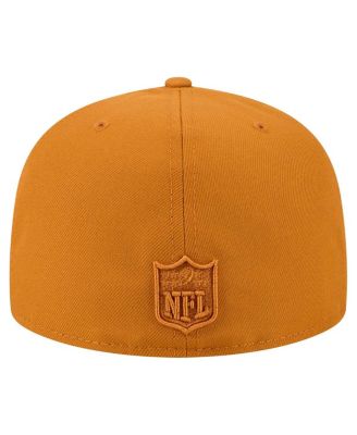 Men's Brown Detroit Lions Color Pack A-Frame 59FIFTY Fitted Hat