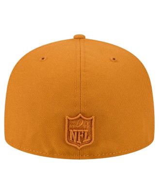 Men's Brown Philadelphia Eagles Color Pack A-Frame 59FIFTY Fitted Hat